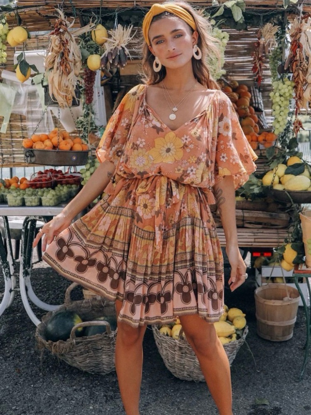 Spell Buttercup Mini Dress